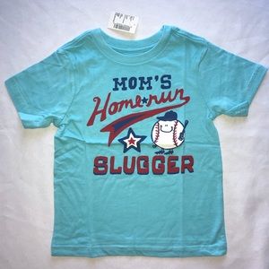 Toddler boy baseball short sleeve t shirt 3T Mom